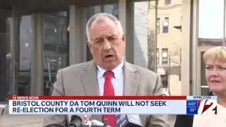 Bristol County District Attorney not seeking reelection