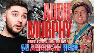 Brit Reacts to The Real Captain America - Audie Murphy