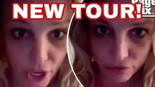 Britney Spears ANNOUNCES WORLD TOUR!