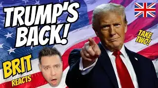 Brits React to SHOCKING Trump Presidency News!