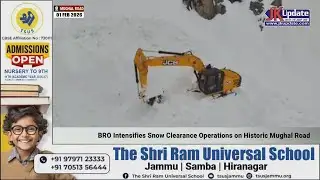 BRO Intensifies Snow Clearance Operations on Historic Mughal Road