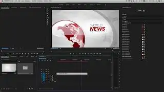 Broadcast News Premiere Essential Graphics - (Premiere Mogrt)