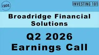 Broadridge Financial Solutions Q2 2026 Earnings Call