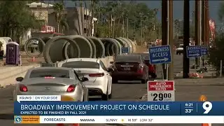 Broadway improvement project expected to be completed by fall 2021