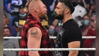 Brock Lesnar adding to wrestlemania main event with Roman and punk