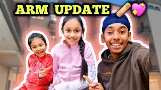 BROKEN ARM UPDATE: She