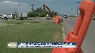Broken Arrow possible gas leak investigation