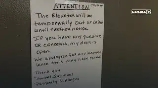 Broken elevator strands elderly residents at Greater Cincinnati apartment building