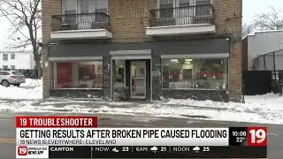 Broken pipe that flooded Cleveland street for days is now fixed