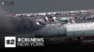 Brooklyn warehouse fire causes extensive damage to building