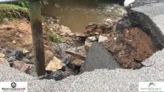 Brown Street erosion