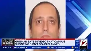 Brown University gunman said in video shooting didn