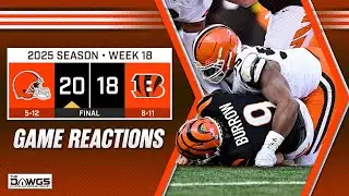 Browns x Bengals: Game Reactions - Myles Makes History and the Browns Win