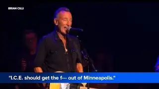 Bruce Springsteen denounces ICE during performance in Red Bank