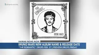 Bruno Mars announces new album title, release date