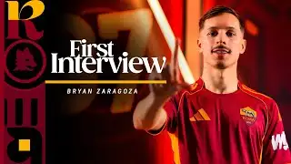 ✍️ BRYAN ZARAGOZA SIGNS FOR ROMA! First interview as a Giallorossi player! 🎙️