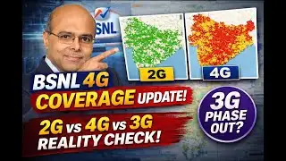 BSNL 4G Coverage Map Finally Updated! State-wise Reality Check (2G vs 4G vs 3G)