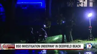 BSO investigation underway in Deerfield Beach