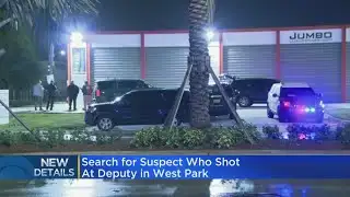 BSO Searching For Man Who Fired On Deputy