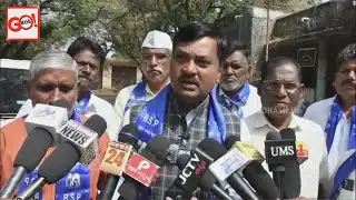 BSP PARTY MEMBERS PRESS MEET AT PATRIKA BHAVAN GULBARGA
