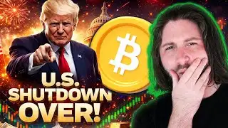 BTC BIG MOVE COMING!!! US SHUTDOWN OVER - SHORT TARGET FILLED