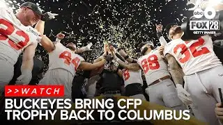 Buckeyes fans prepare to welcome CFP champions home