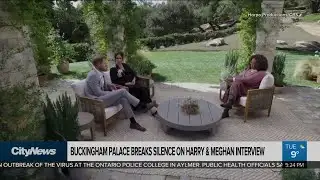 Buckingham Palace breaks silence on Harry and Meghan interview