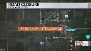 Buckley bridge project closing I-57 at night: IDOT