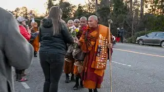 Buddhist Monks On Walk For Peace Make Journey Through Chester County