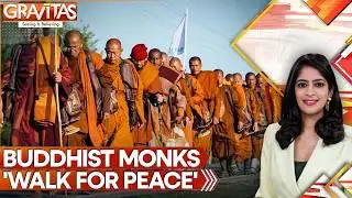 Buddhist Monks Walk Across US to Promote Peace & Harmony | Gravitas