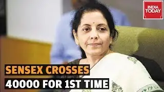 Budget 2019: Sensex Breaches 40000 Mark For 1st Time After June 11