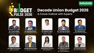 BudgetPulse 2026 | Decode Union Budget 2026 with Experts | Indiabulls Securities Limited