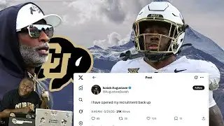 Buffs Forever: Isaiah Augustave Decommits from UVA Reopens Recruitment After Leaving CUBuffs!