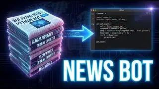Build a News Bot in Python: Automate Your Daily Headlines! | Day 34