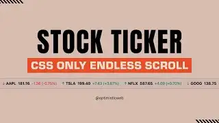 Build an Infinite Scroll Animation Effect Using Only CSS