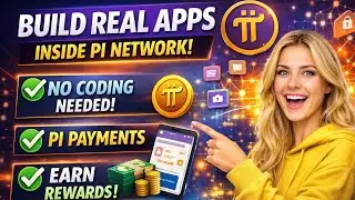 Build Real Apps Inside Pi Network | No Coding, Pi Payments & Creator Rewards