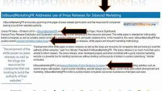 Build Website Authority with News Releases