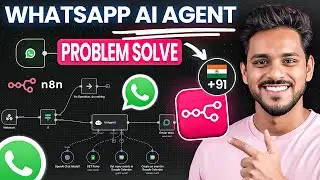 Build Your First Whatsapp Ai Agent with n8n in Hindi - Simplest Way
