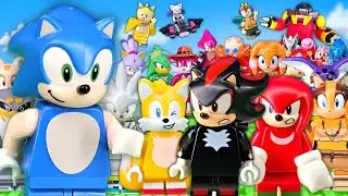 Building EVERY Sonic Character out of LEGO!