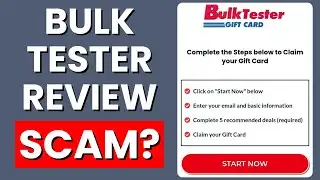 BulkTester.com Review – Is BulkTester Gift Card SCAM OR LEGIT?