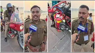 Bullet Bike पर बुझाते हैं आग , चलती फिरती Bullet Bike वाली Fire Brigade की गाड़ी
