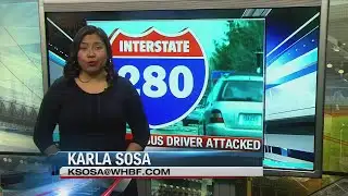 Bus driver gets attacked by passenger