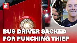 Bus driver SACKED after saving passenger from thief