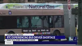 Bus Driver Shortages at RTC 4pm