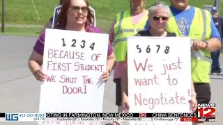 Bus drivers on strike as Dalton schools press on