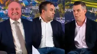 Bush Summit erupts as Barnaby Joyce and Chris O’Keefe get into heated debate