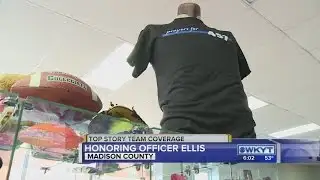 Businesses honor Officer Ellis