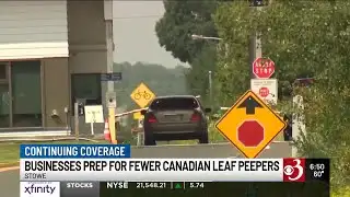 Businesses prepare for fewer Canadian leaf peepers