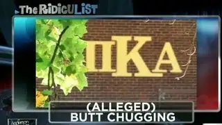 "Butt chugging" makes its way on Anderson Cooper