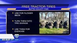 Butte County Fair gives away tractor tires for free
